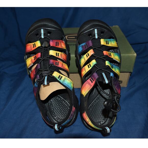 NEW KEEN Newport Retro Original Tie Dye Women's 7 NIB Sandals Outdoor Covered - Picture 4 of 7